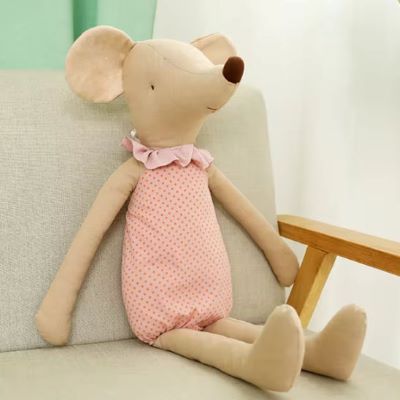 Doudou souris-variant-rose