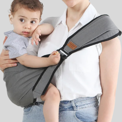 Porte bébé-variant-gris