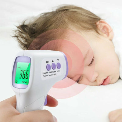 THERMOMETRE BEBE frontal - fonction mémoire-suivi méthodique et rassurant