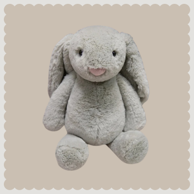 doudou lapin-variant gris