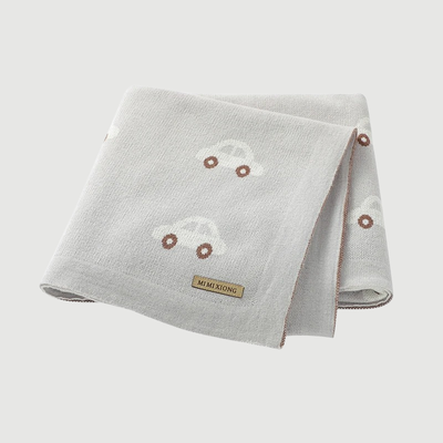 Couverture-bébé-voiture-variant-gris clair