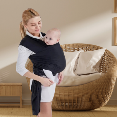 Echarpe-de-portage-confort pour bébé et parent