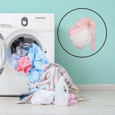 écharpe-de-portage-rose-pratique-lavable en machine
