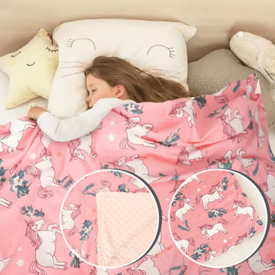 Couverture bébé | Licorne™ -design-4 saisons-confortable
