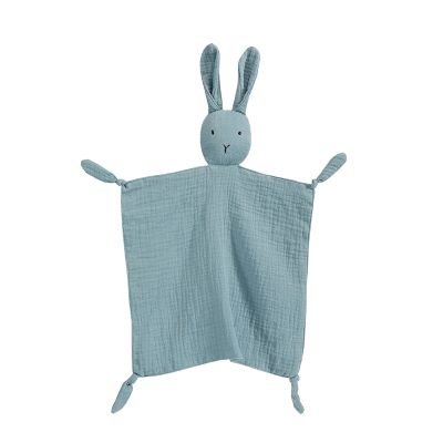 Doudou bébé | Lapinou mousseline - Monchoubilou