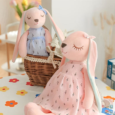 doudou lapin - 2 coloris