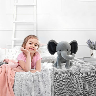 peluche ELEPHANT gris pour tout âge