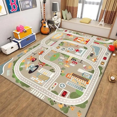 Tapis Enfant Circuit de Voiture 